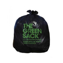 Matière plastique biodégradable de PLA de sacs de déchets de 100% faite avec le logo fait sur commande