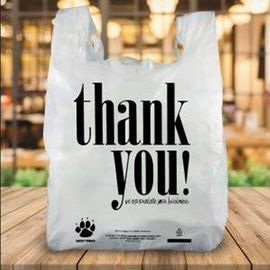 Habillement empaquetant le logo fait sur commande biodégradable de sacs à provisions disponible