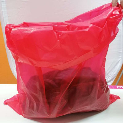 La blanchisserie soluble dans l'eau chaude de PVA met en sac/sac de lavage en plastique soluble pour l'hôpital