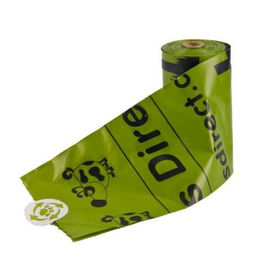 La dunette biodégradable de PLA met en sac l'utilisation de chien avec le logo fait sur commande de distributeur disponible